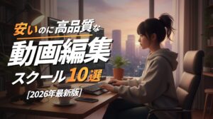 動画編集スクール 安い
