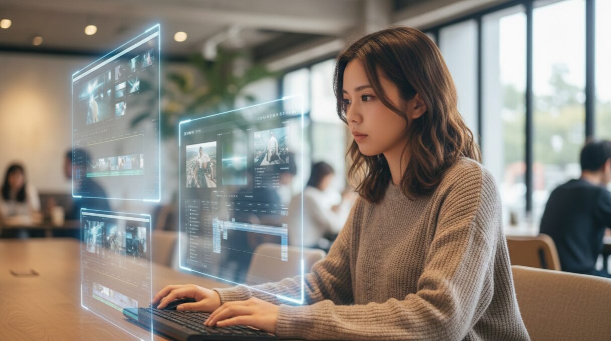 動画編集イメージ