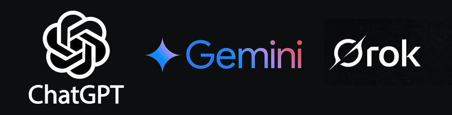 ChatGPT／Gemini／Grokを比較｜AIでナレーション台本を書こうの見出し画像