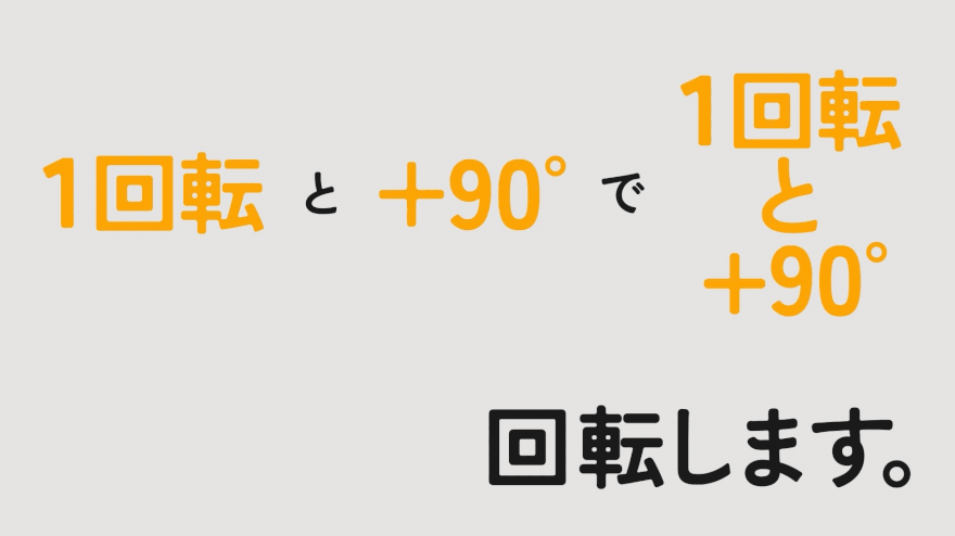 回転アニメーション①|アフターエフェクト