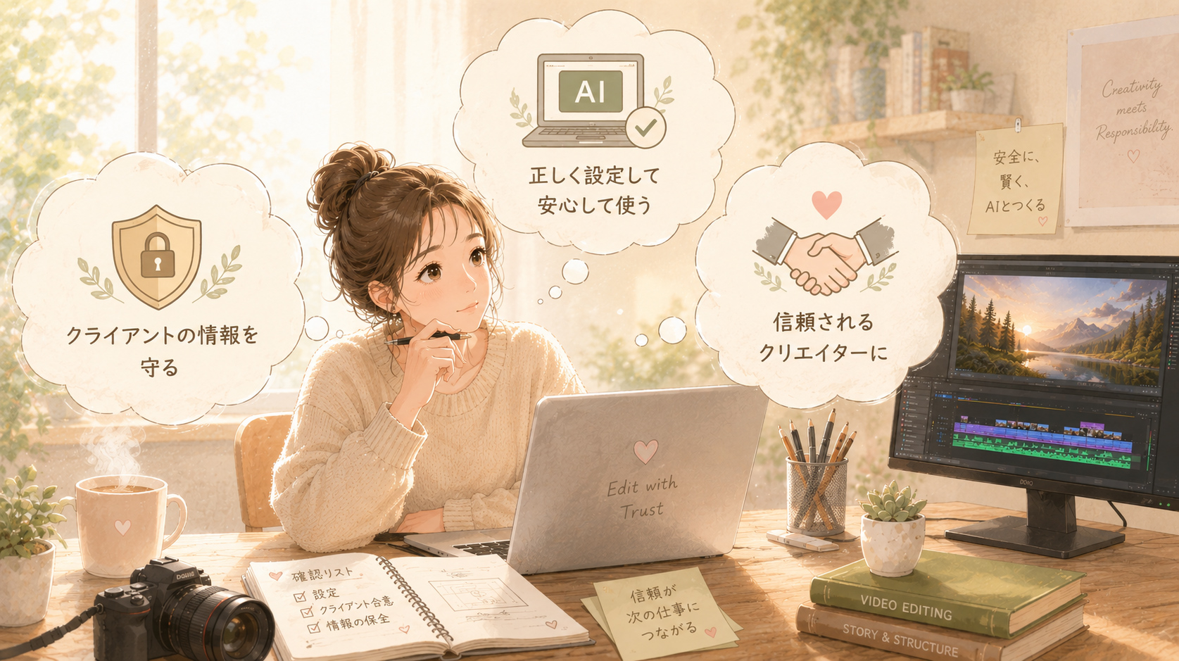 AIは本当に安全か?「業界標準」を選ぶ理由とプロが守るべき情報の境界線