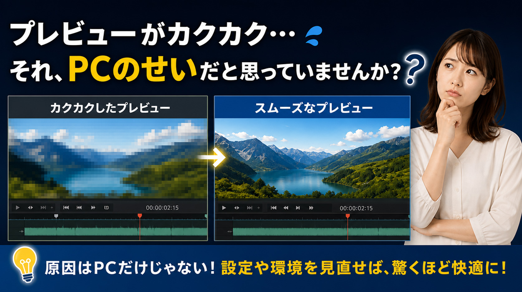 プロキシの作り方とおすすめ設定｜4K編集のカクつきを解消する3ステップ