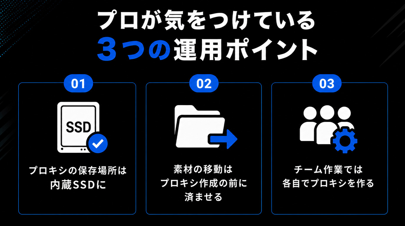プロが気をつけている3つの運用ポイント